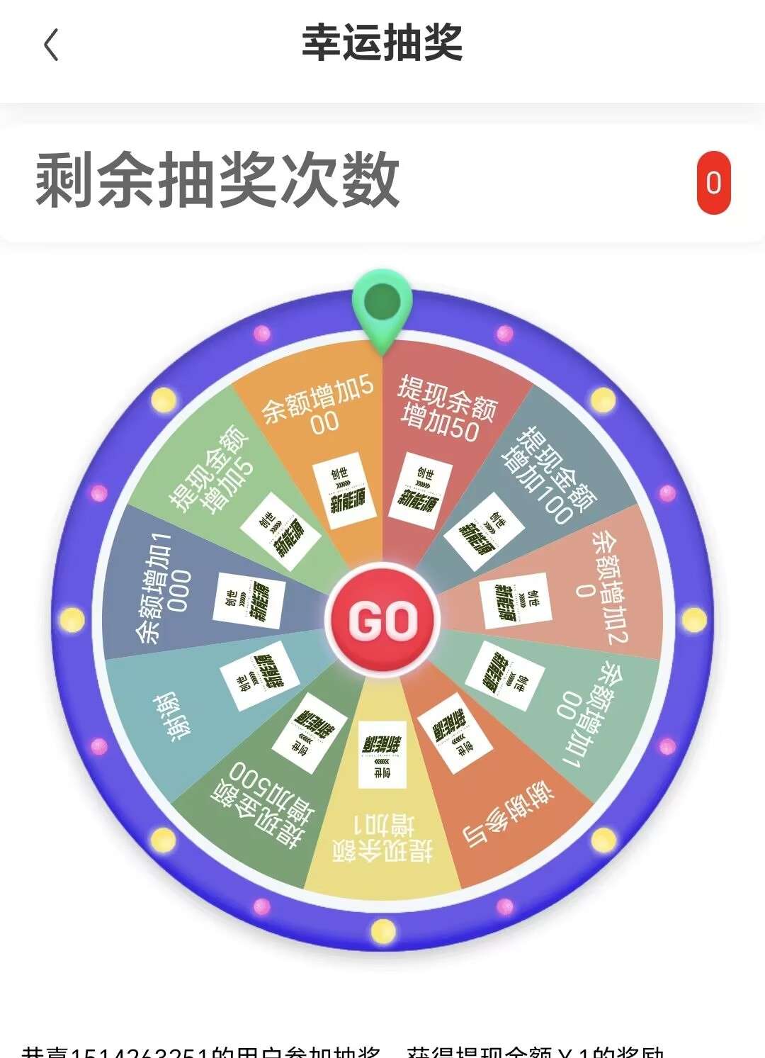 首码新车,创世新能源,注册送创世产品,自动收益,限时抽奖活动,直推奖励